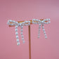 Pearl Bow Earrings