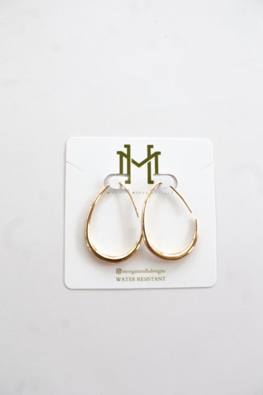 Gold 1" Drop Earring